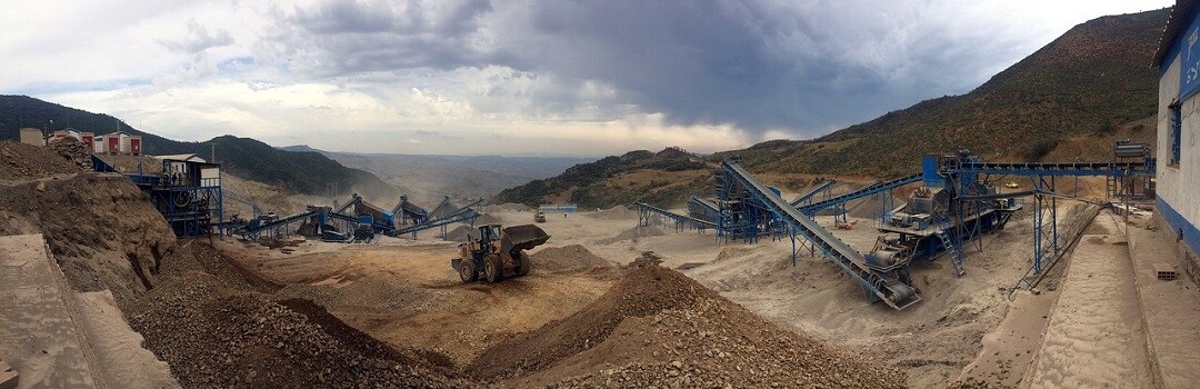 Minerals Mining Site