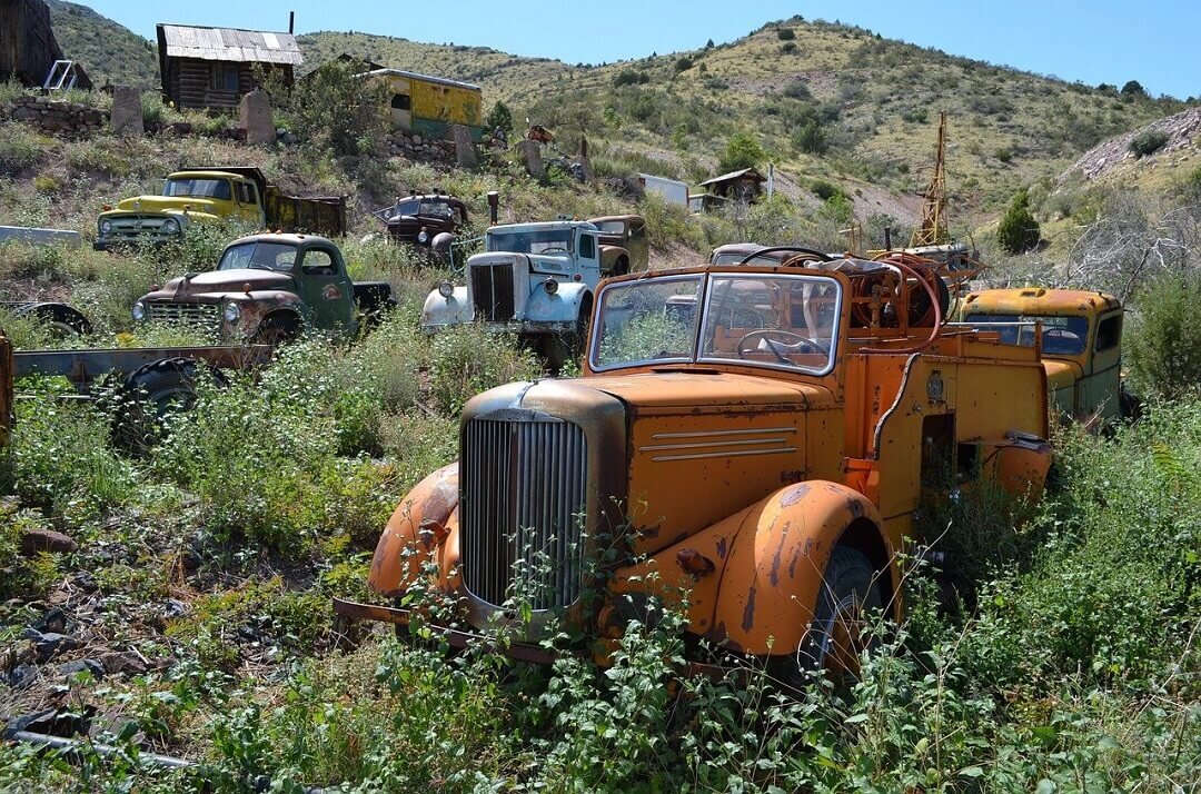 Old Car In Arizona