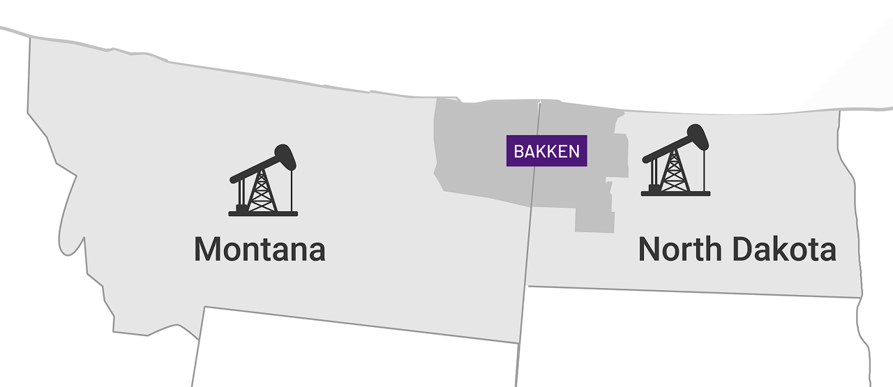 Bakken Map
