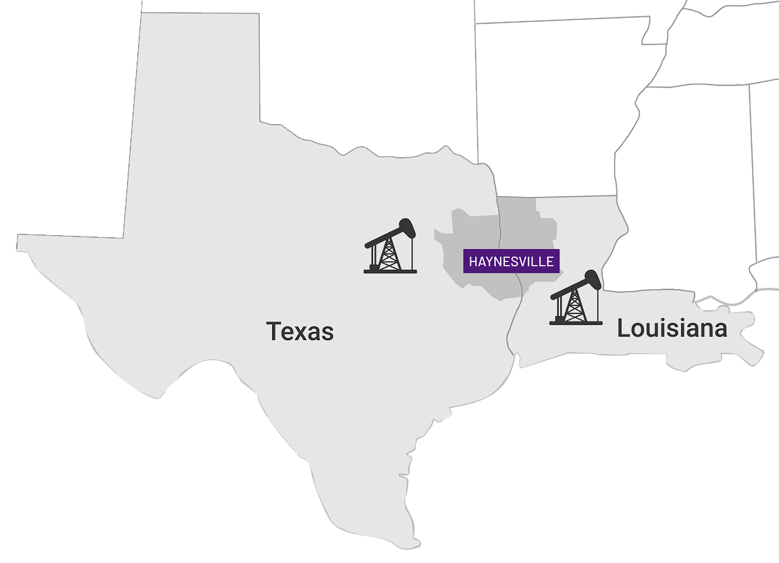 Haynesville Map
