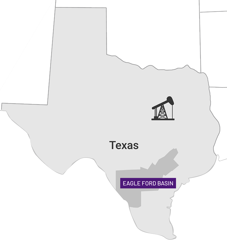 Acquisition Map Eagle Ford / Texas